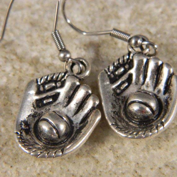 Baseball or Softball Glove Earrings